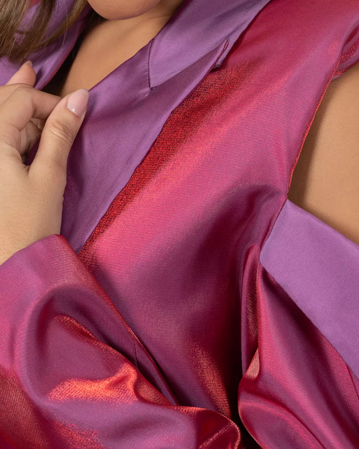 Purple Red mini dress 4