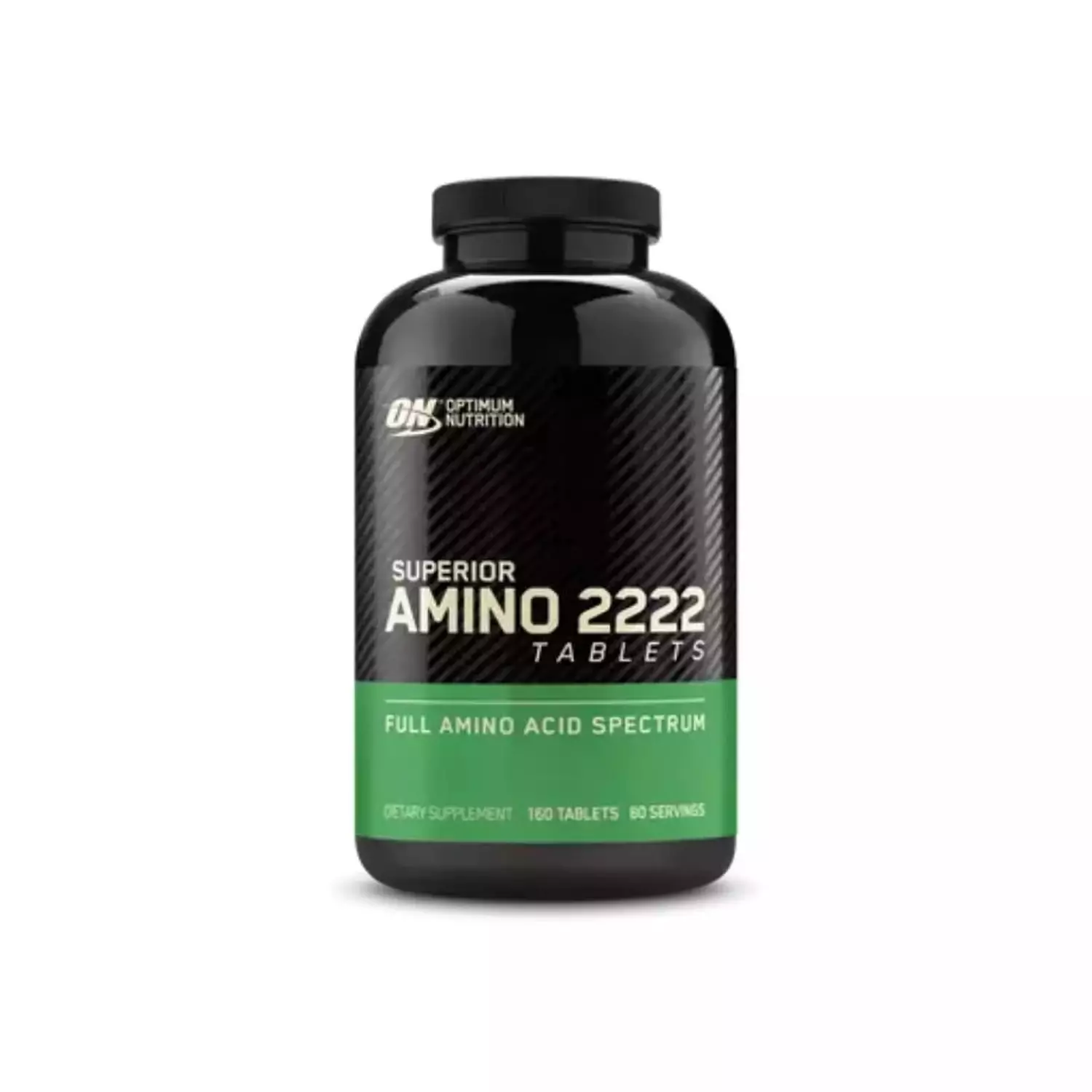 Optimum Nutrition Amino 2222 Tabs – Full Amino Acid Spectrum – 160 Tablets (80 Servings)