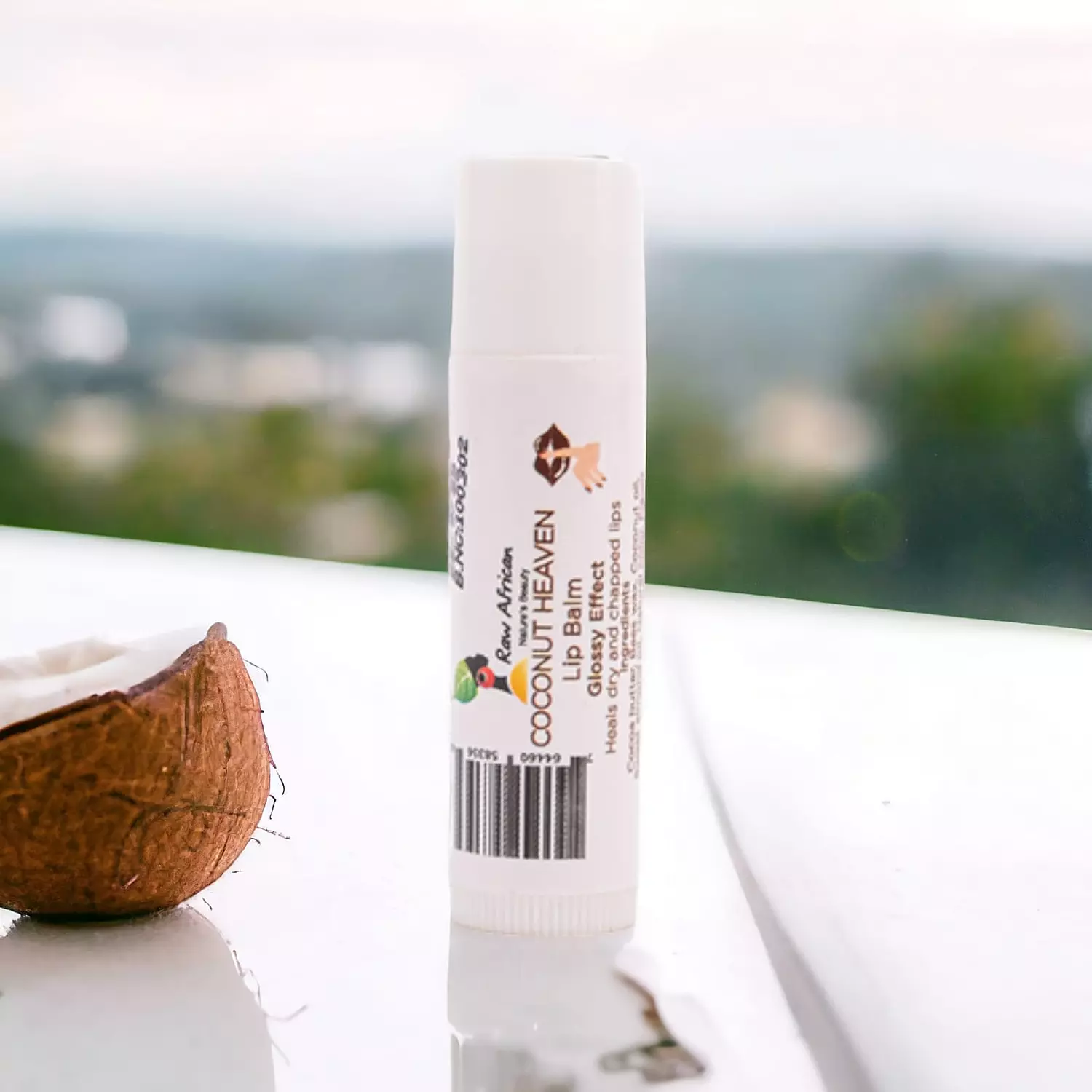 Raw African Lip Balm Coconut Heaven image