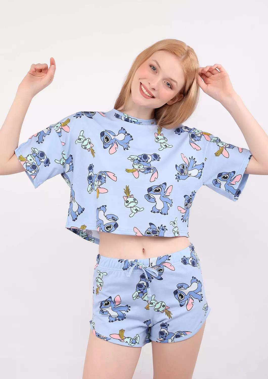 lilo and stitch Short Pajama Set 4