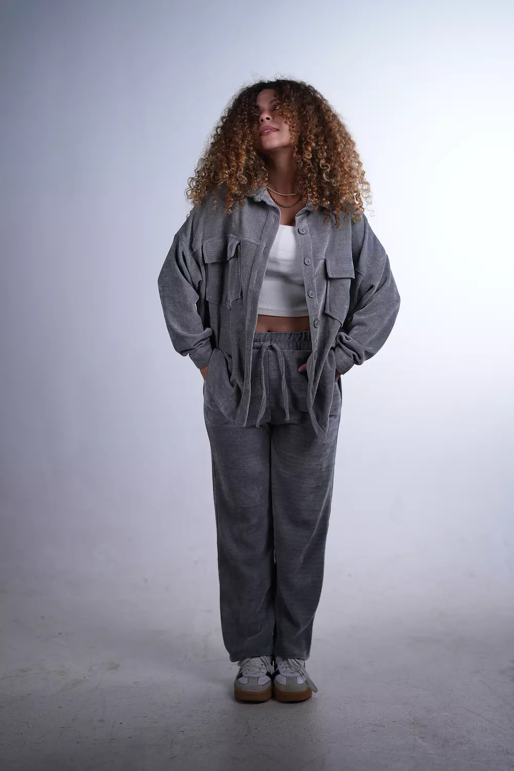 Lounge Co-Ord - Grey image