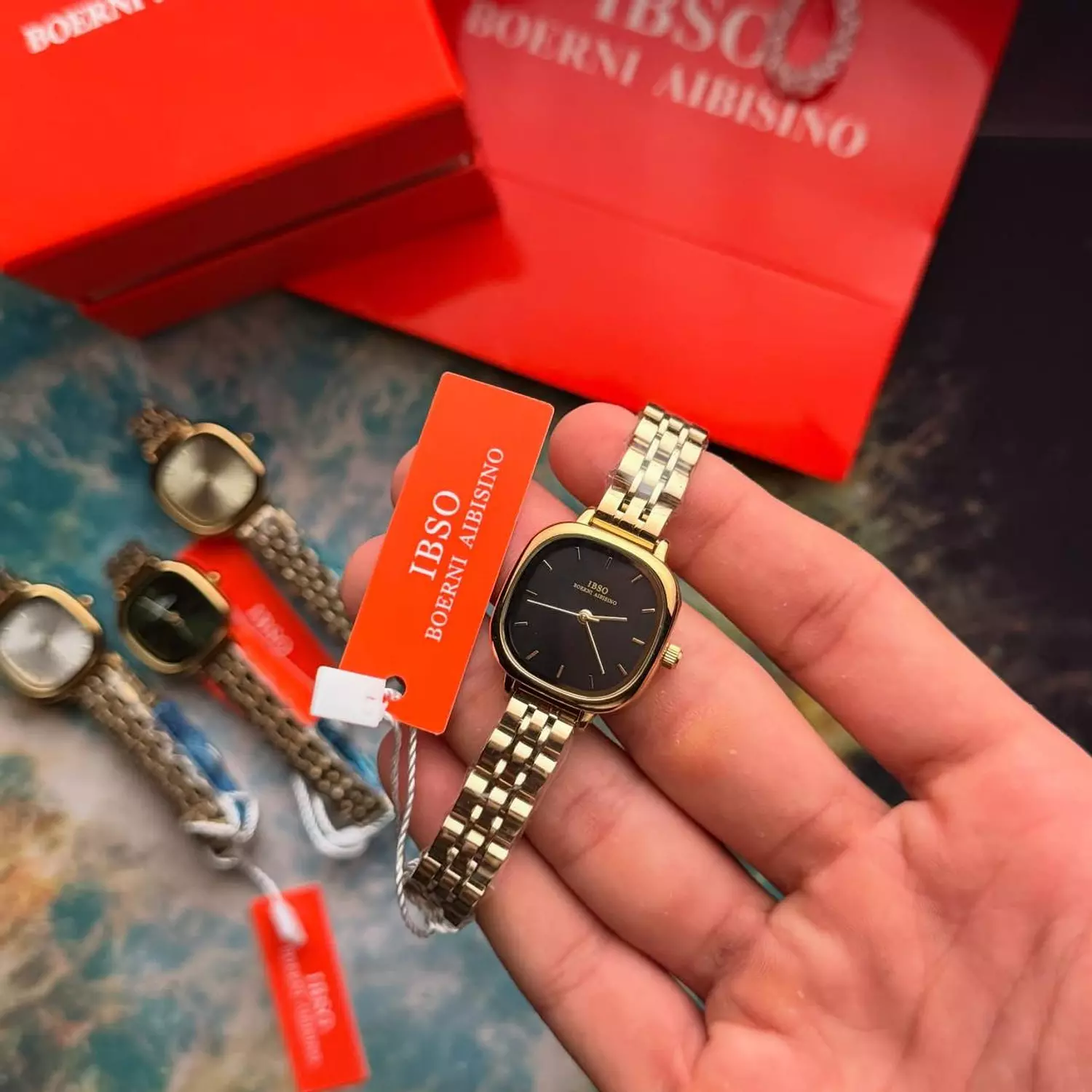 Black ibso watch  image