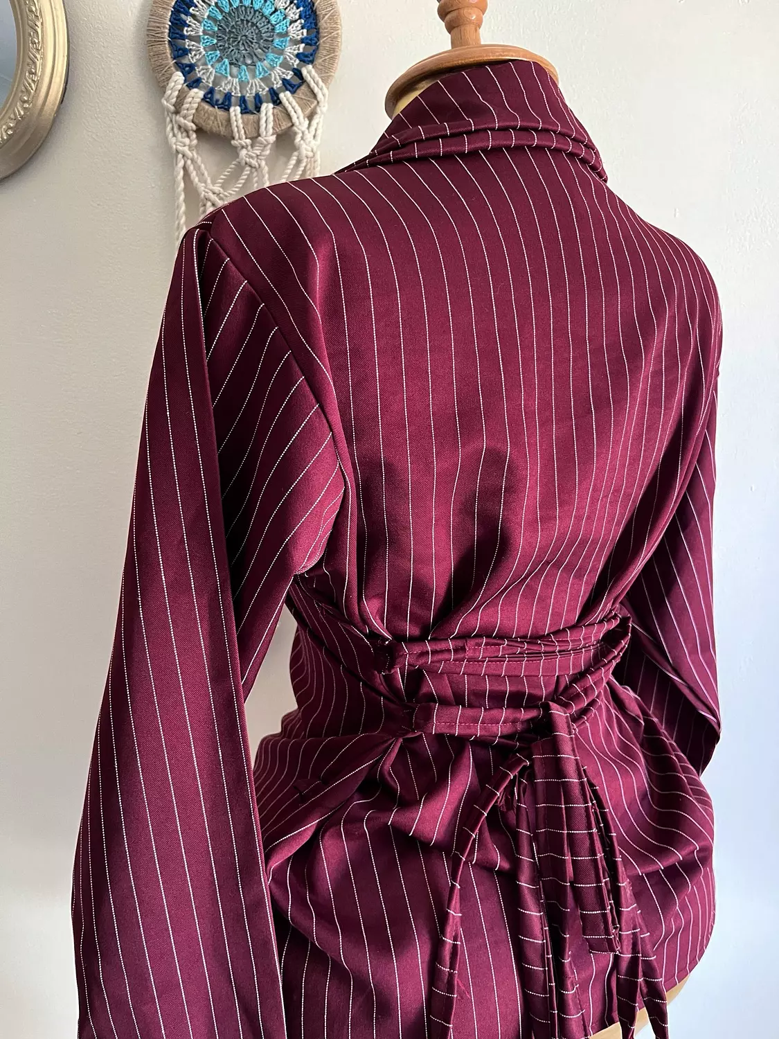 Corset stripe chemise 1