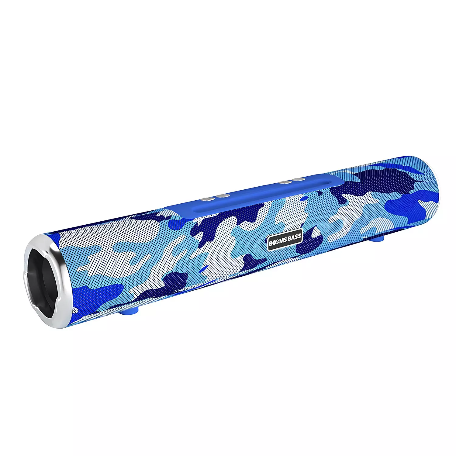 BOOMS BASS L6 10W Portable Bluetooth Speaker 1200mAh MIXBLUE image