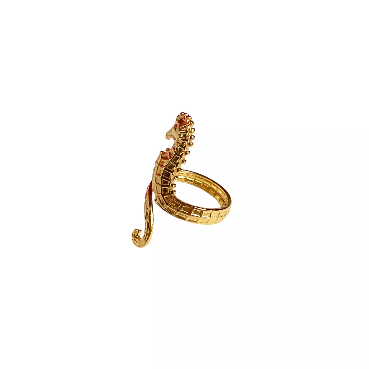 Seahorse stainless steel ring✨ 1