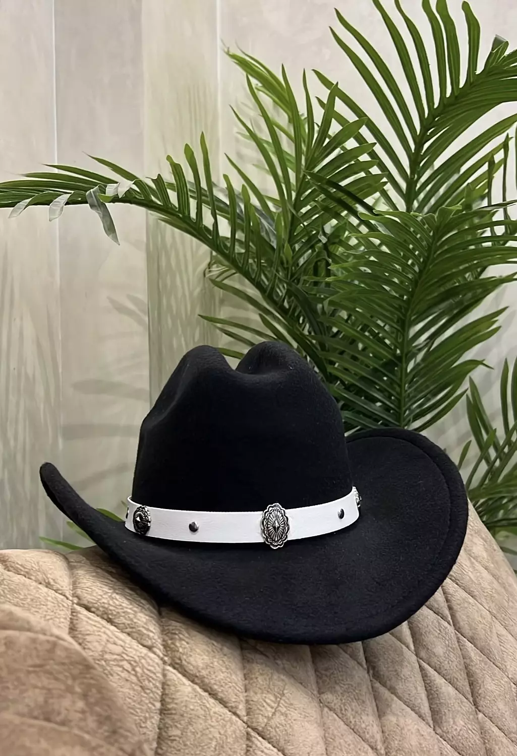 Texas Black cowboy hat image