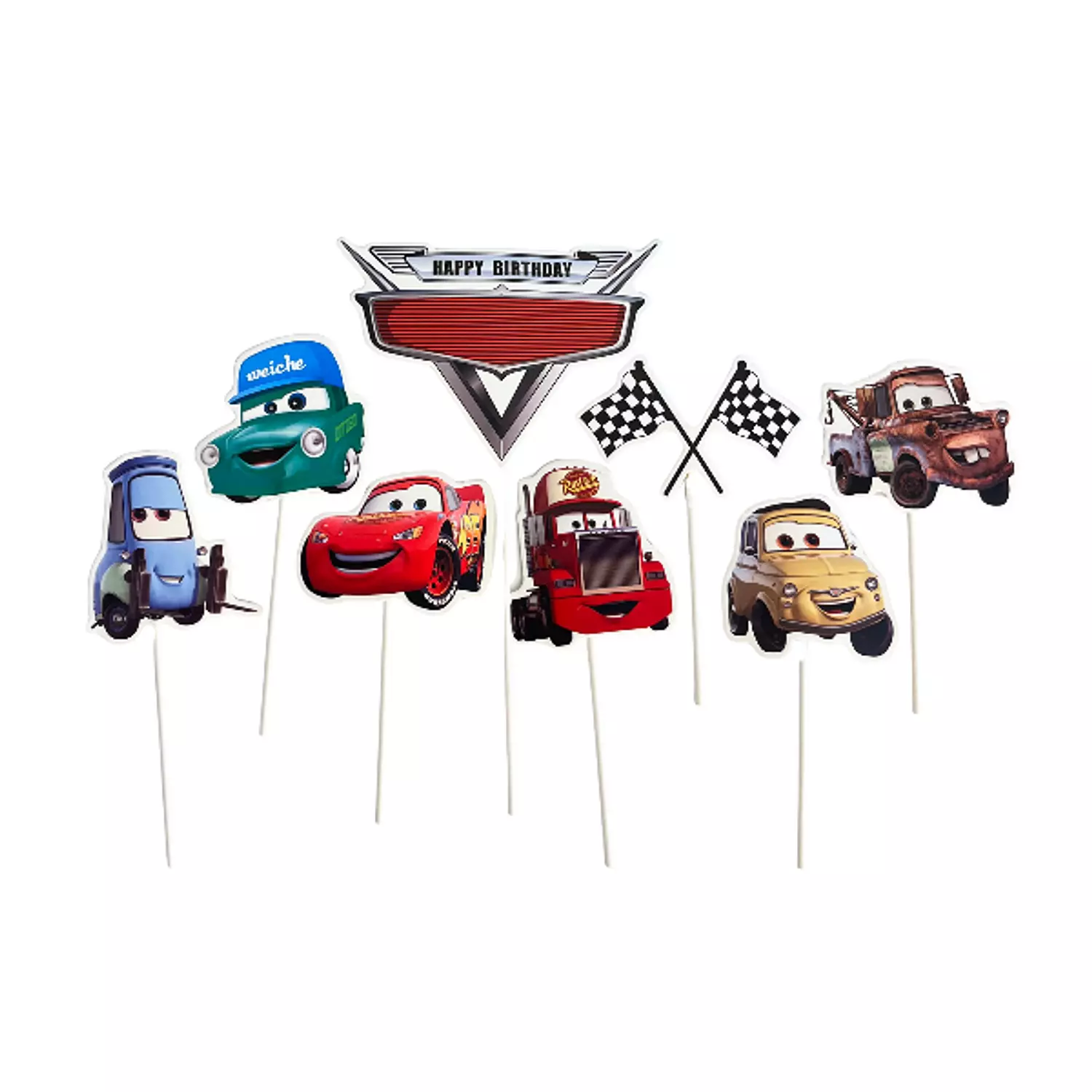 Cars Cake Toppers Collection image
