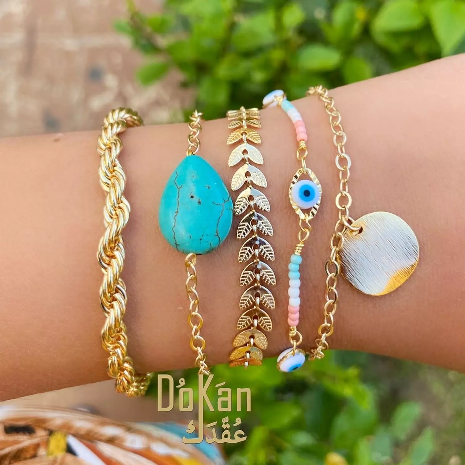 Evil eye Bracelets set hover image