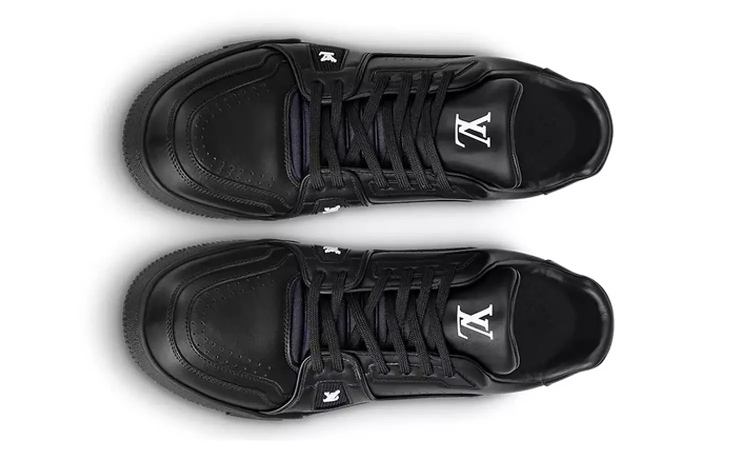 Louis Vuitton Trainer Black Wool 3