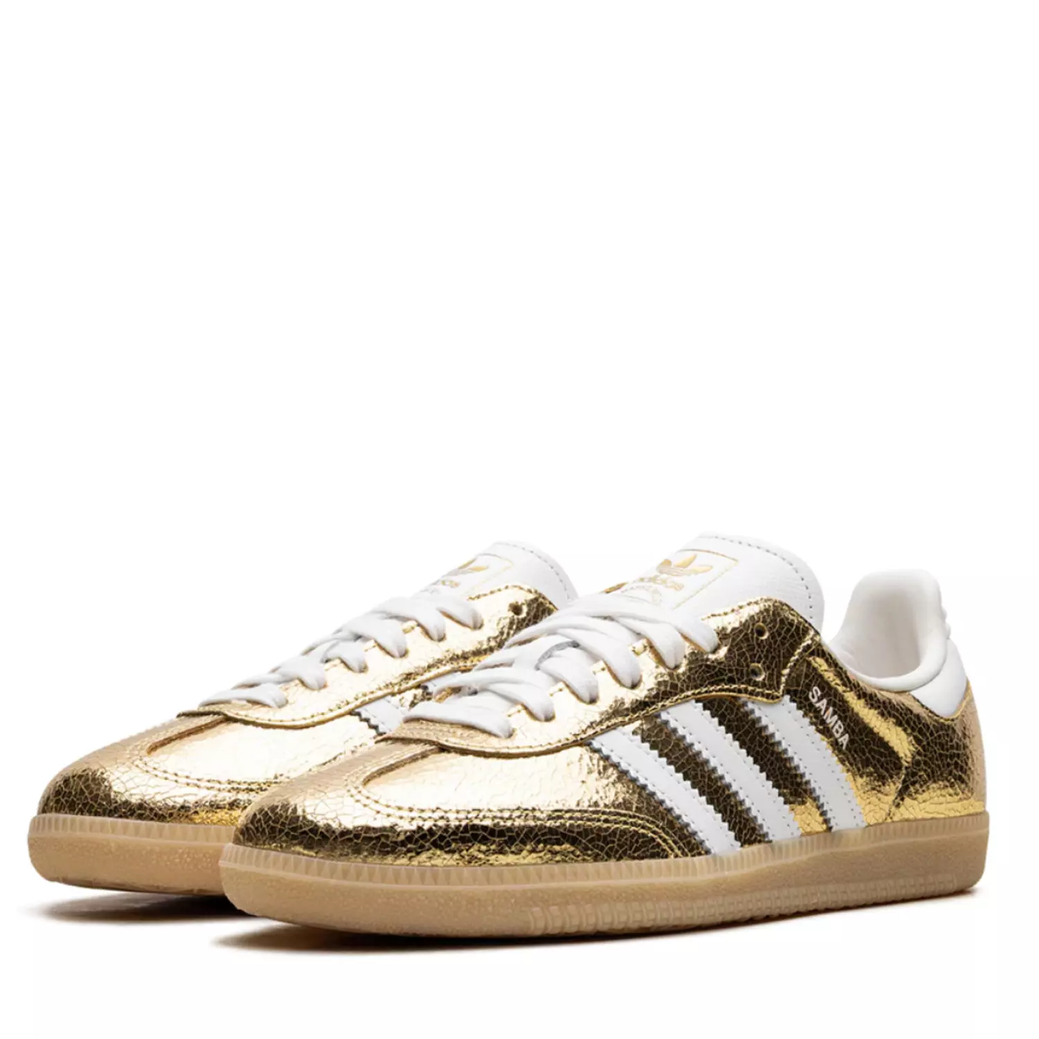 Samba OG WMNS "Cracked Metallic Pack - Gold 2
