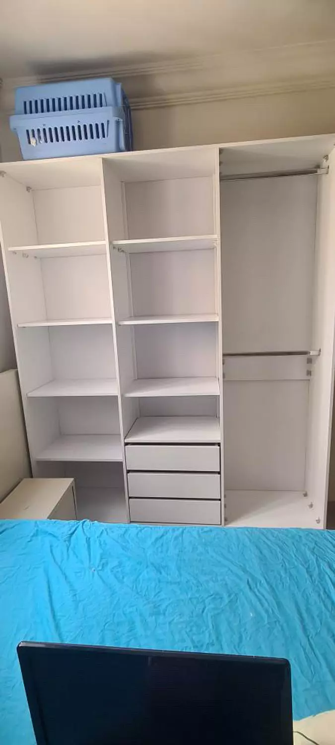 MDF Wardrobe - 200x50x180 cm image