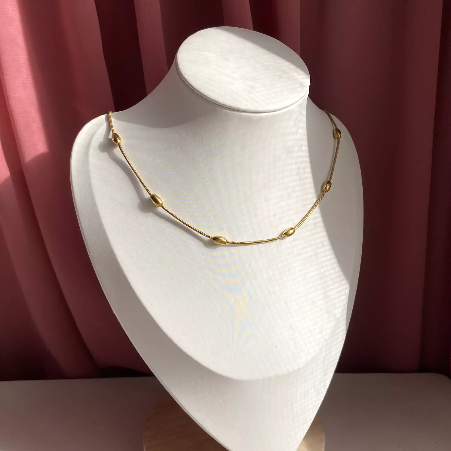 Basic stainless steel necklace  1