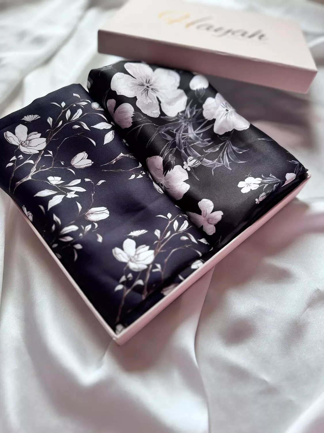 Iris , midnight bloom satin bundle hover image