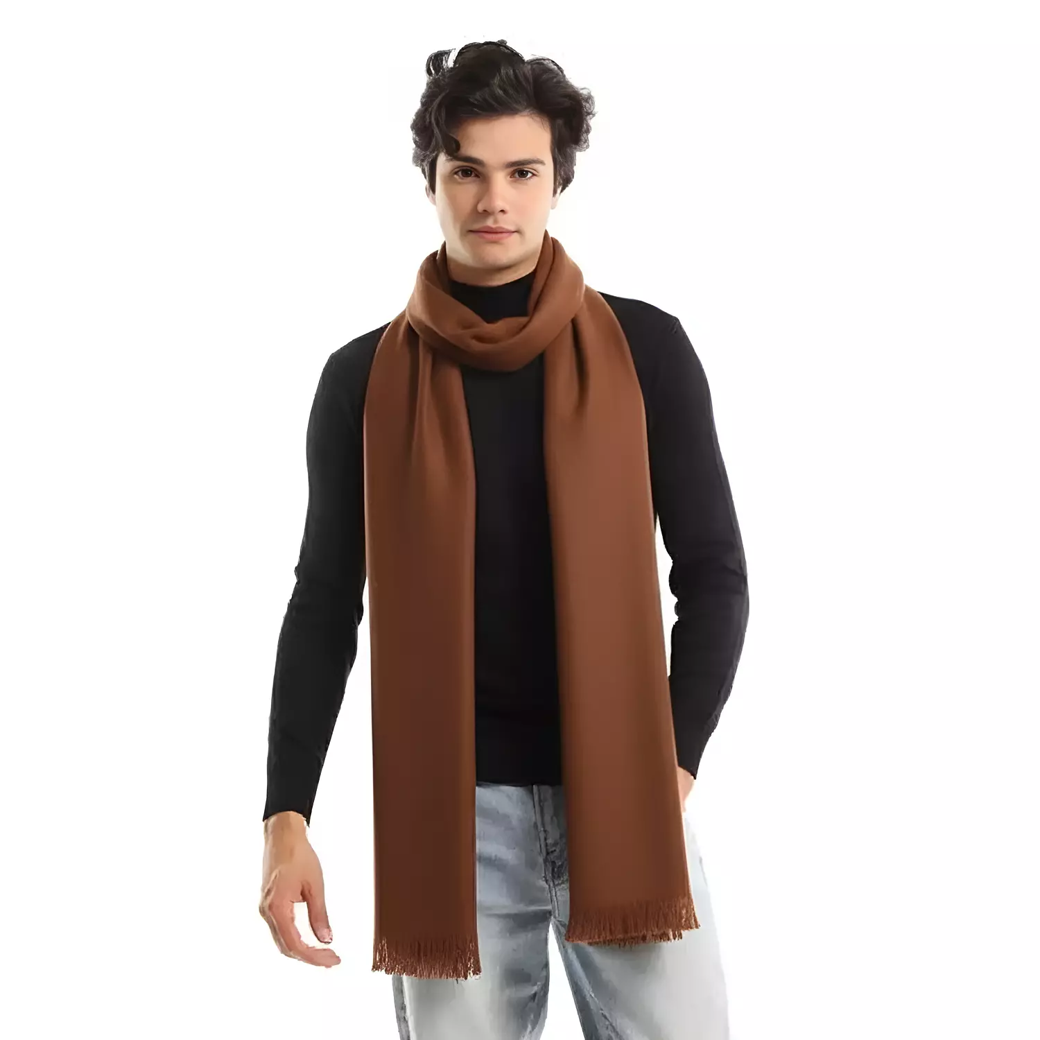 Classic Shawl - 2353 - Brown image