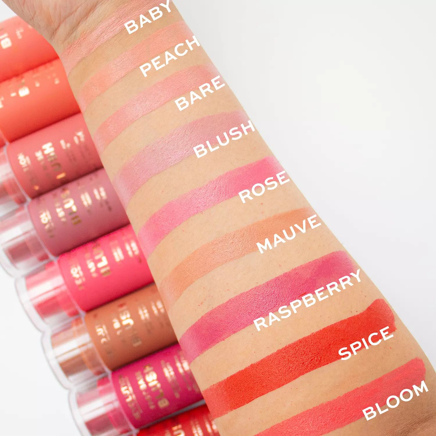 Makeup Revolution Fast Base Blush Stick Rose 1