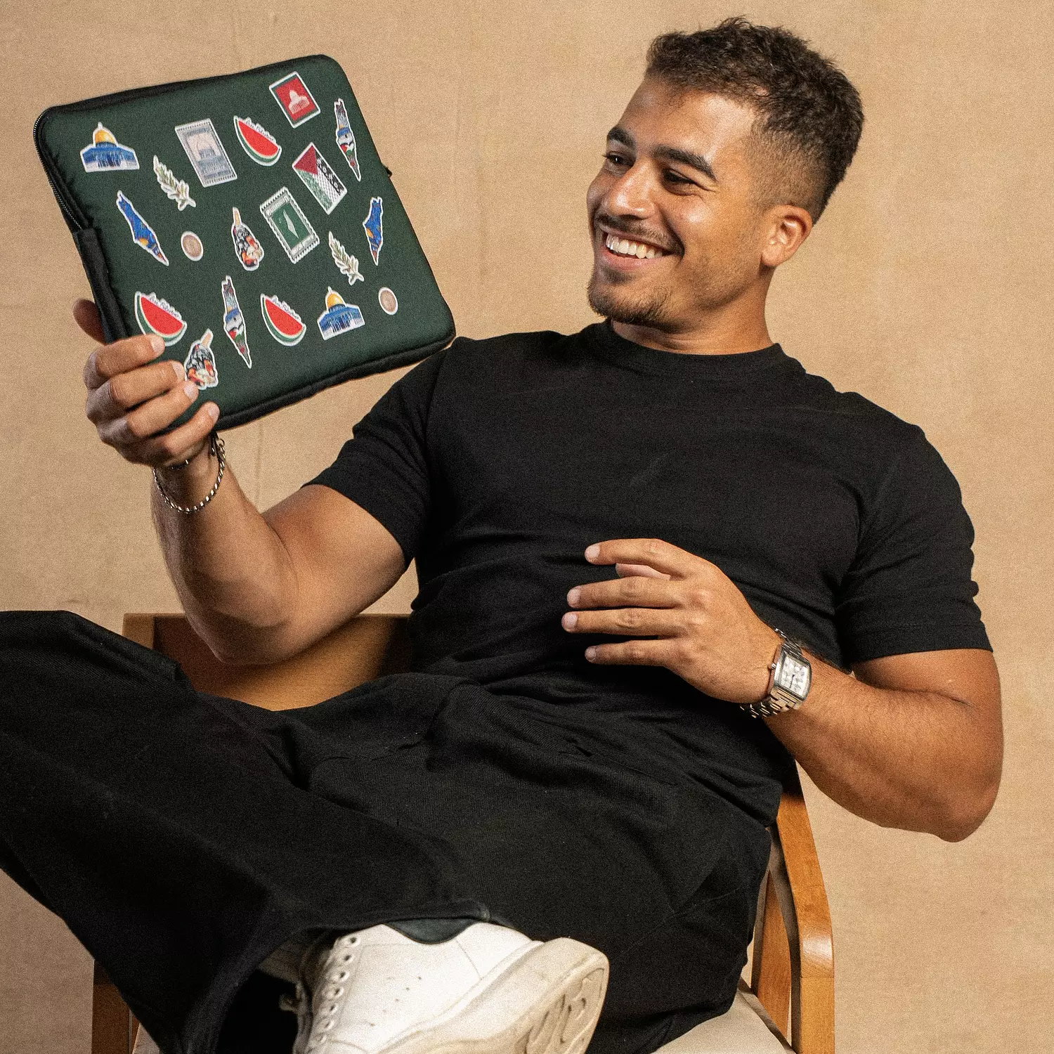 COLORS OF JOY LAPTOP SLEEVE image