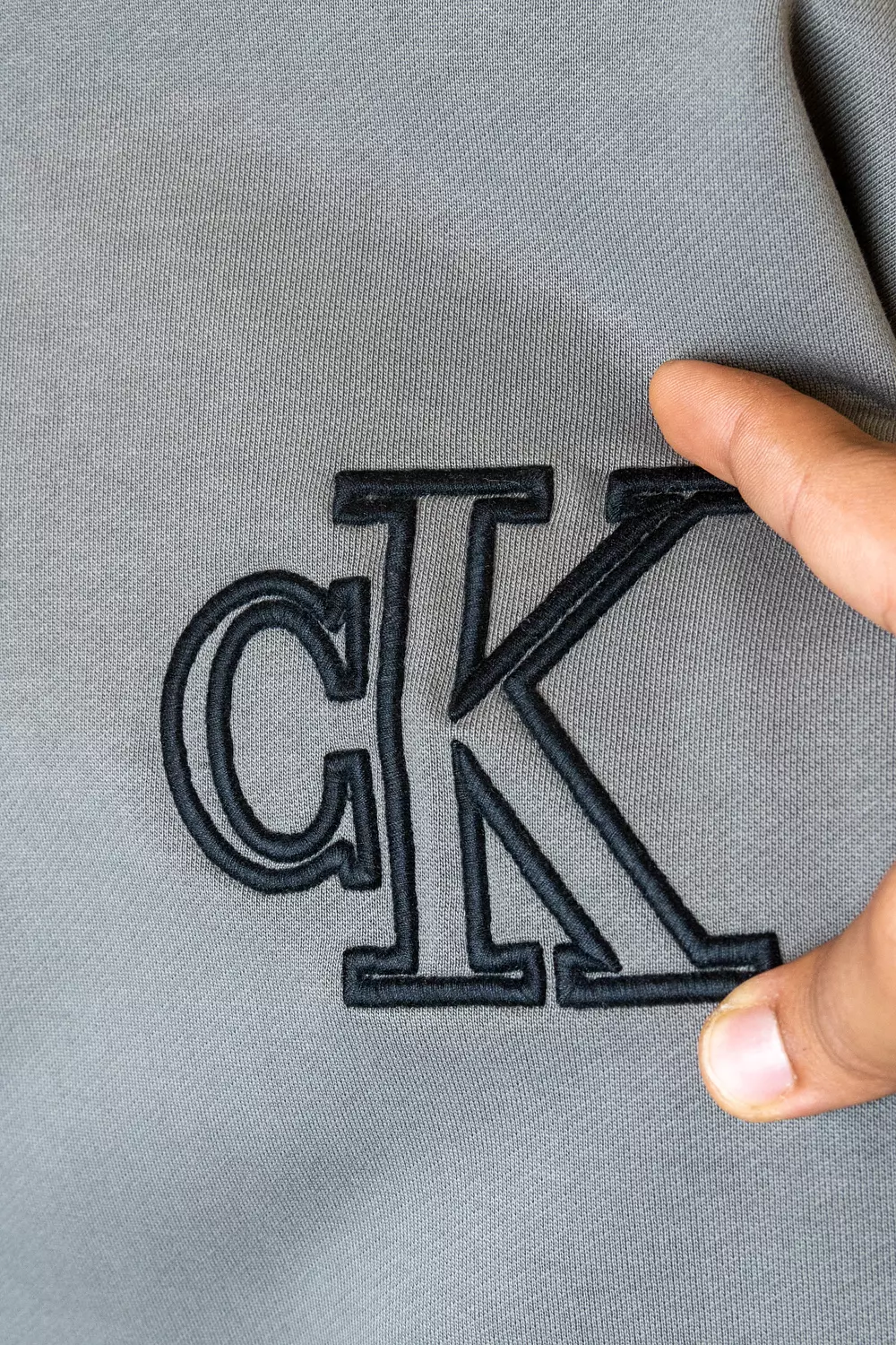 CALVIN KLEIN QUARTER ZIPPER HOODIE \ 1639 4