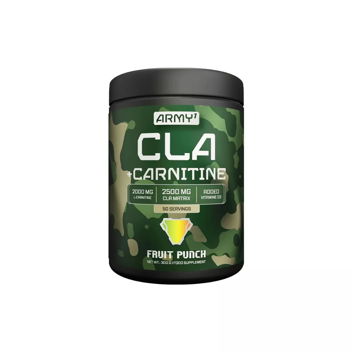 ARMY 1 CLA + Carnitine – Fat Burn & Energy Support Supplement image