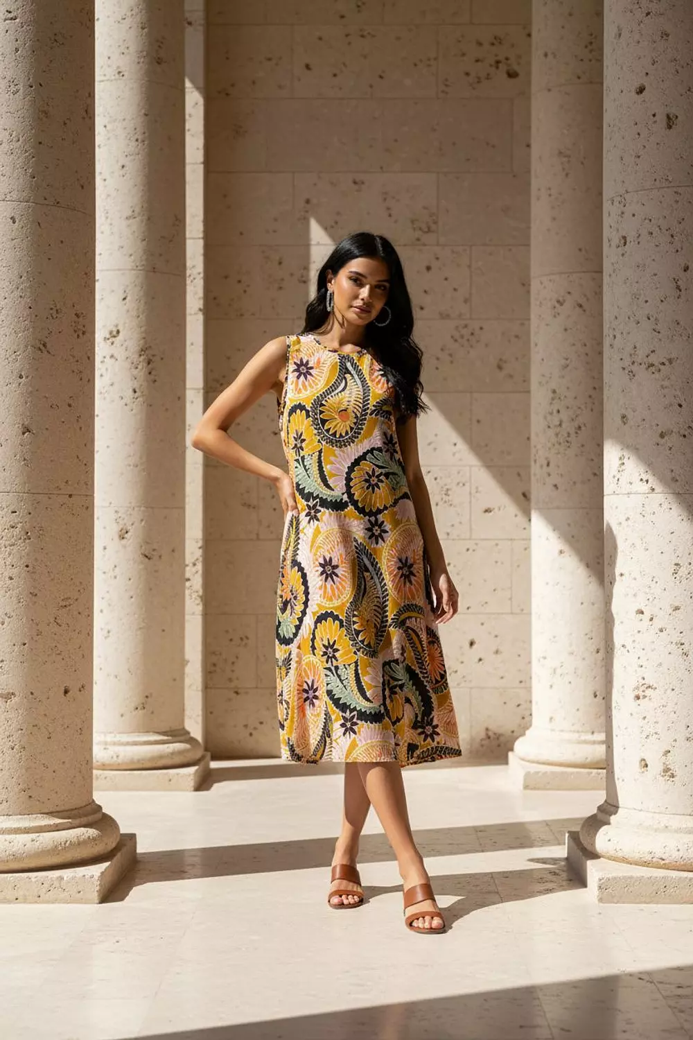 cut  kashmir  dress image