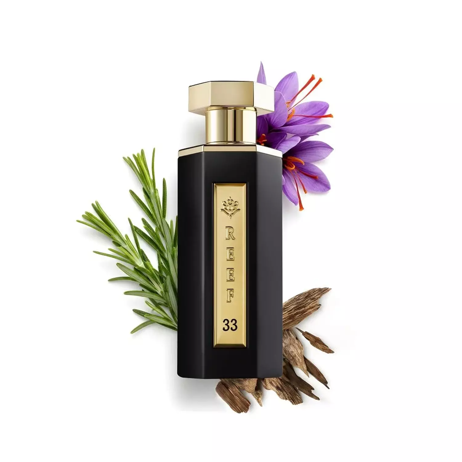 Reef 33 Perfume Saffron, Rosemary, Oud/100 ml hover image