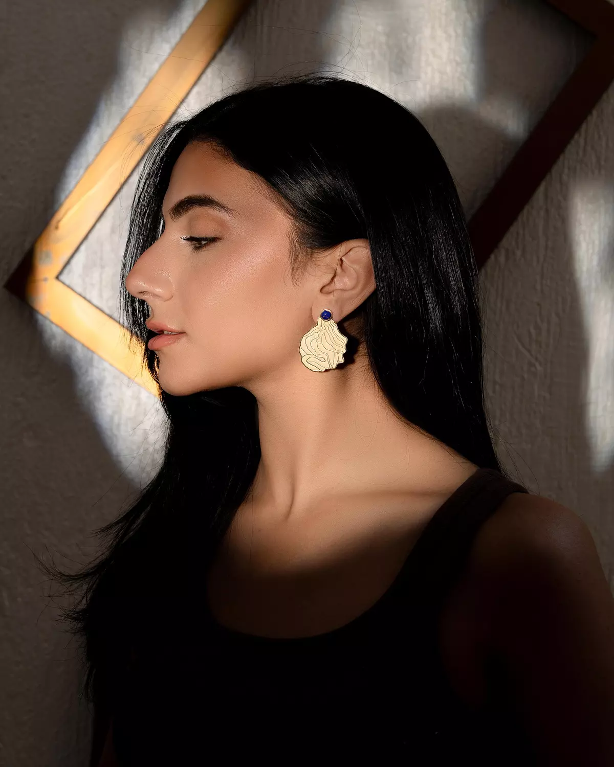 Azure Petal Earrings image