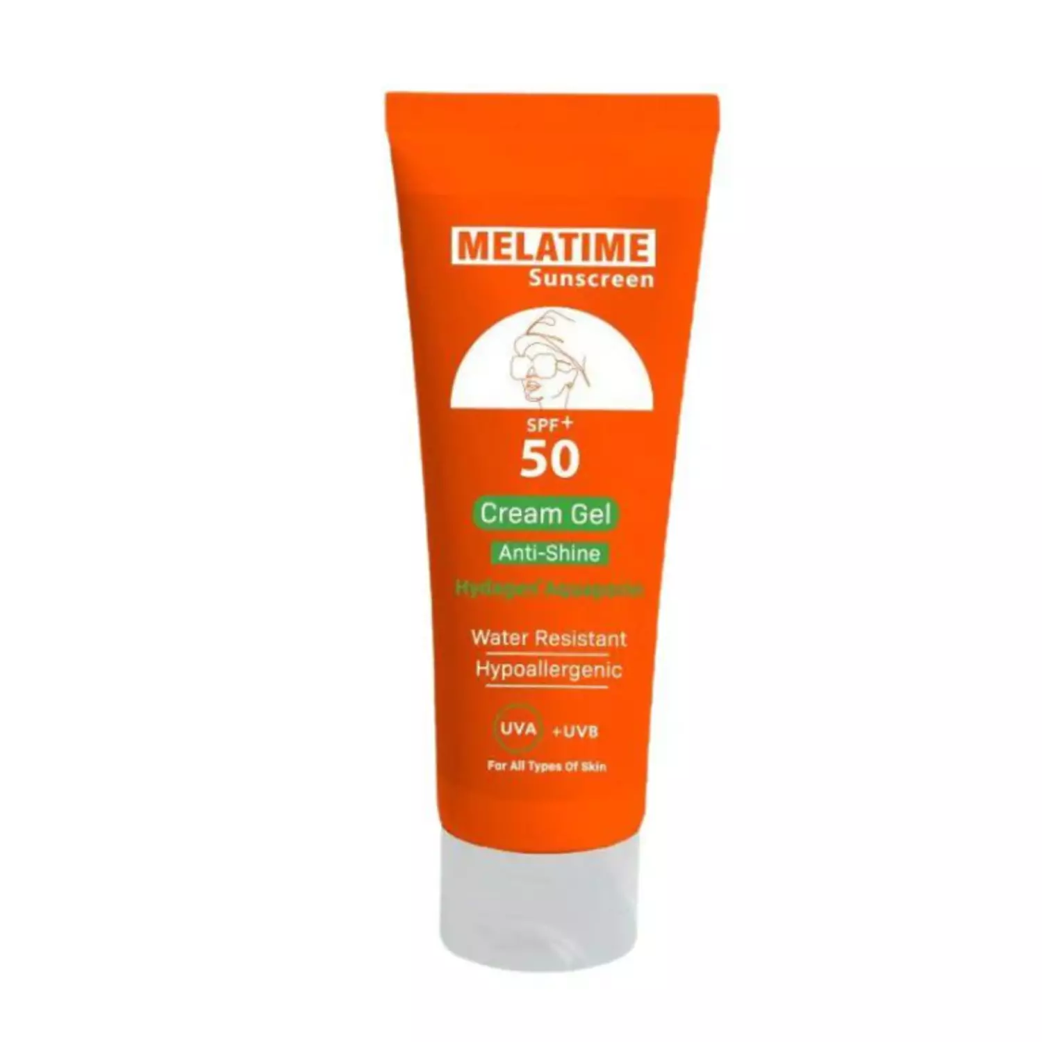 Melatime Sunscreen Cream Gel SPF50+ - 120 ml image