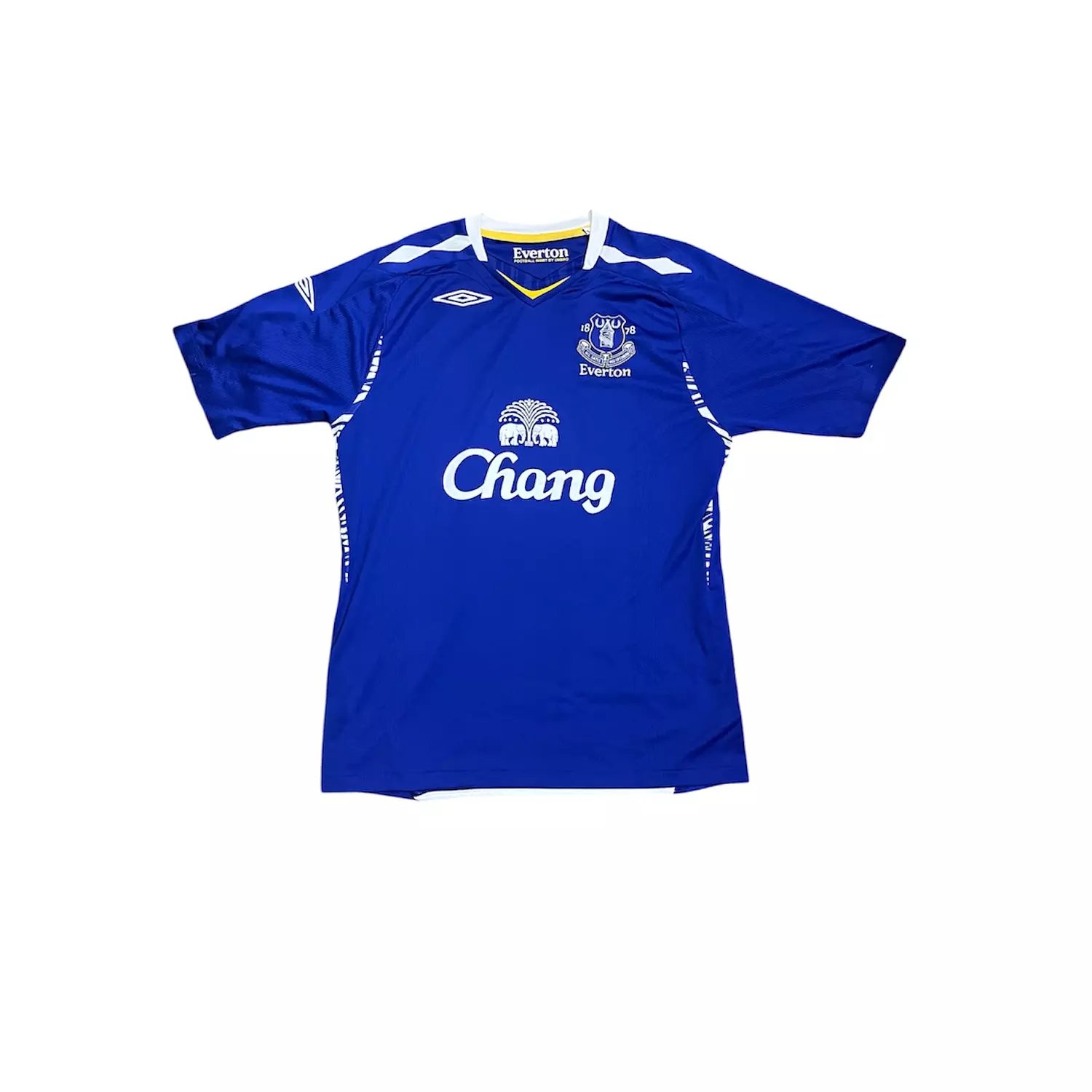  2007–08 Umbro Everton home shirt   image