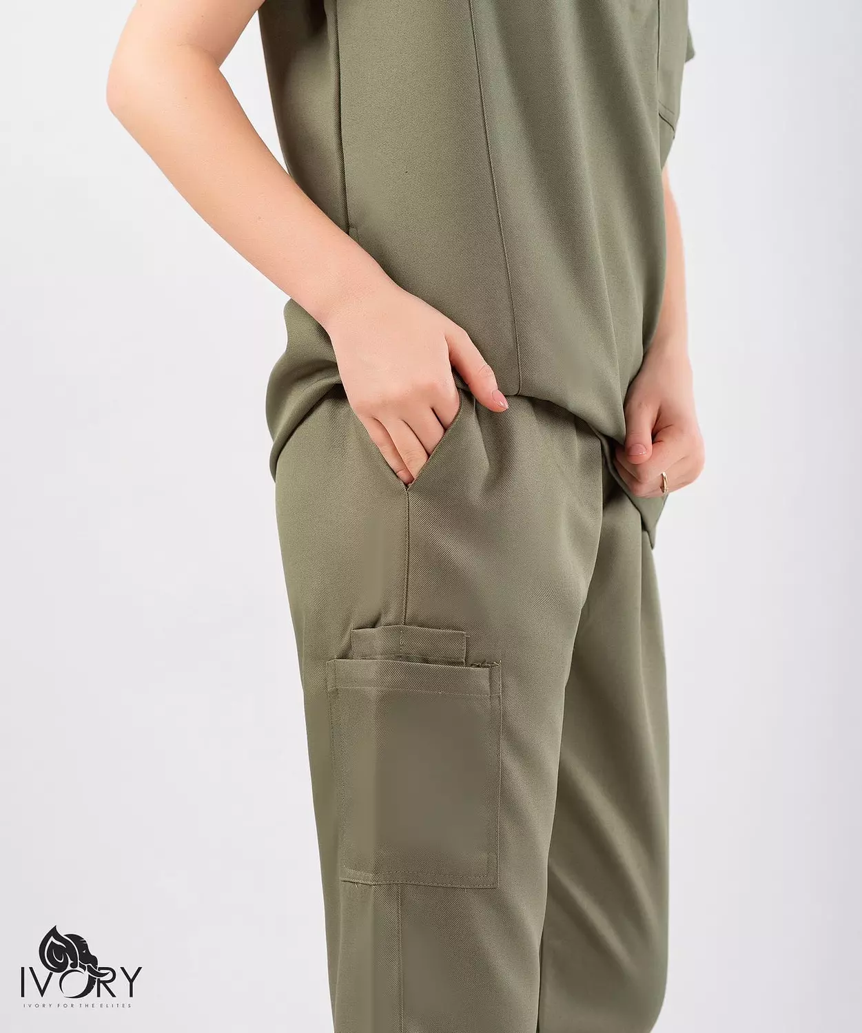 Unisex Half Collar Sweat Pants (Her) 5
