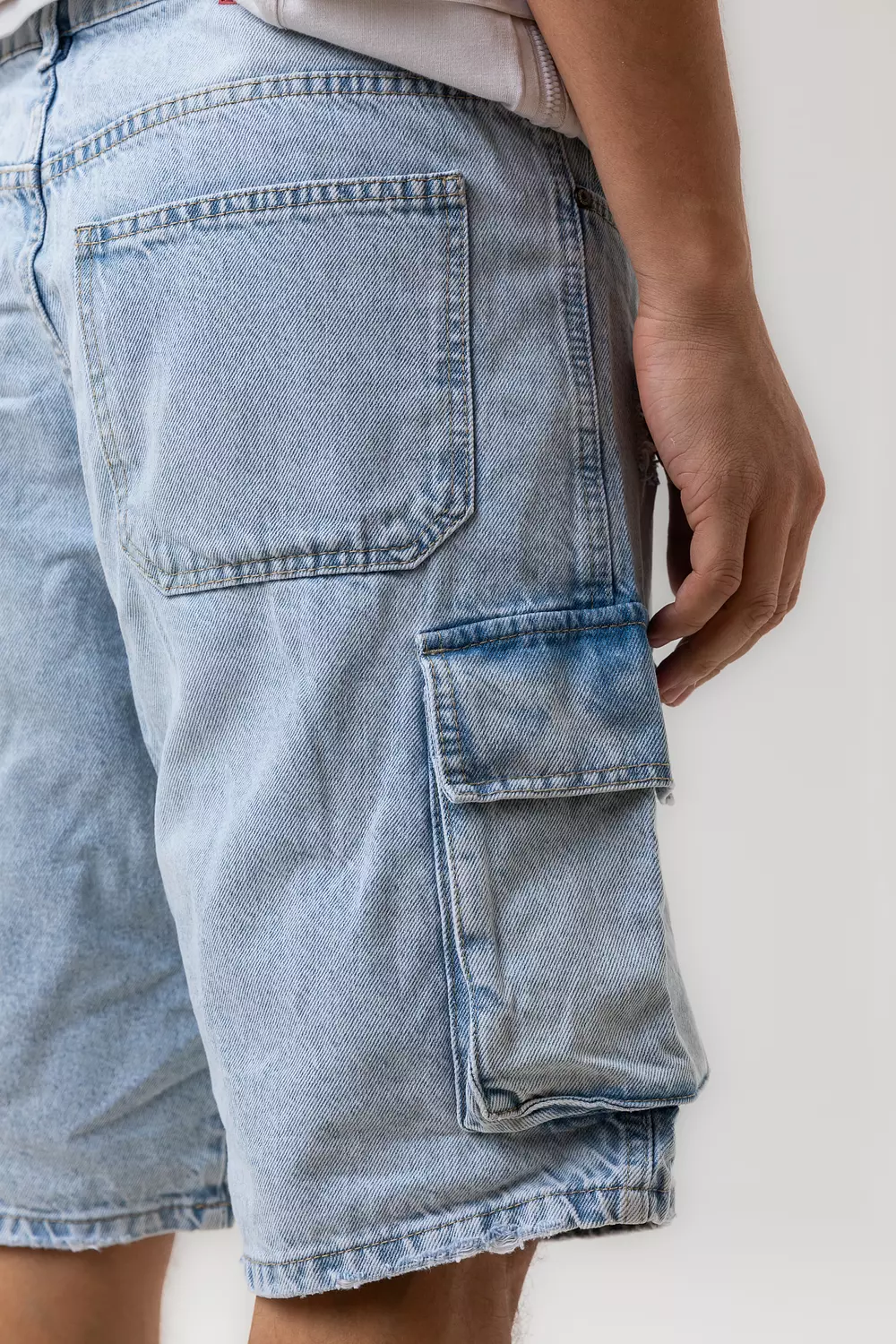 Cargo Denim Jeans Short 5