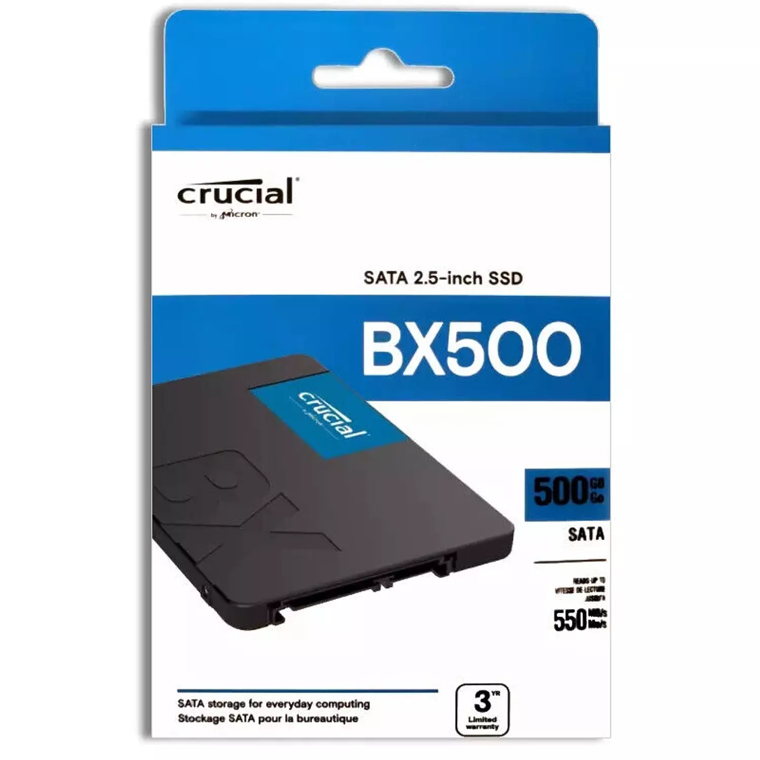HARD CRUCIAL SSD 500G image