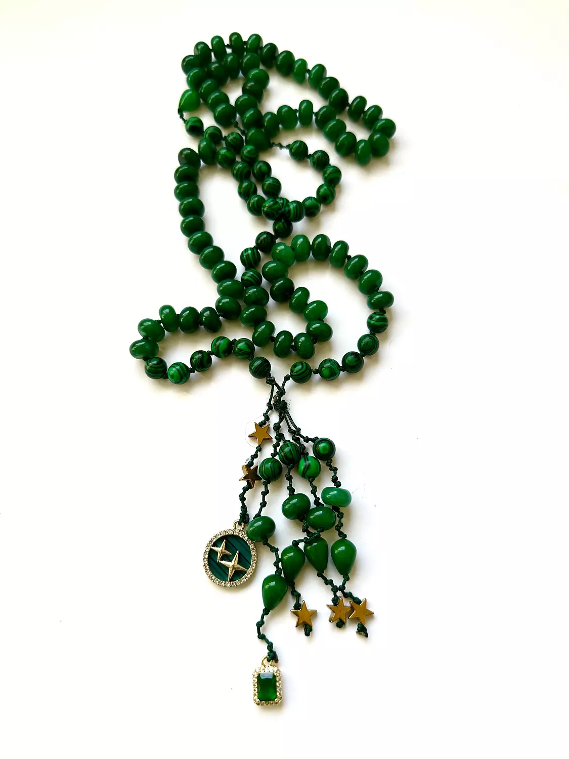 Green tassel image