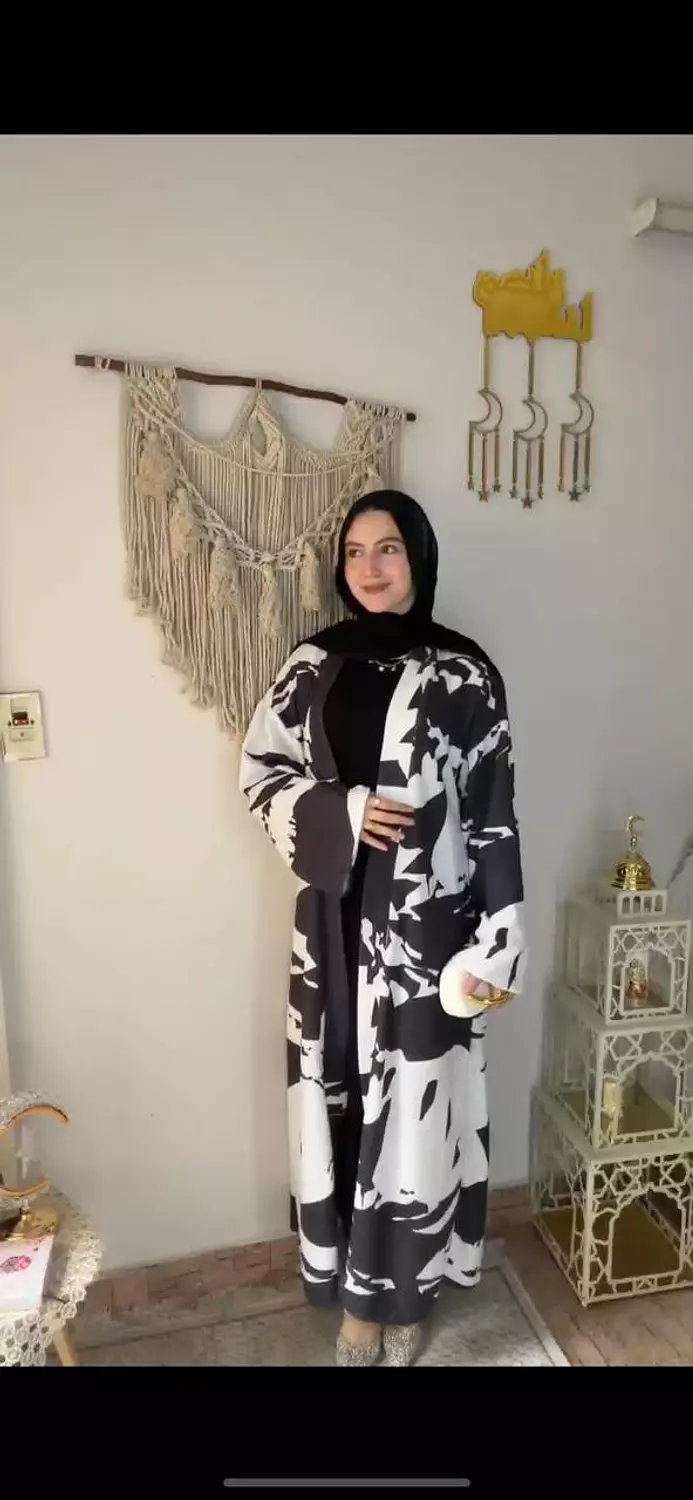 Black abaya image