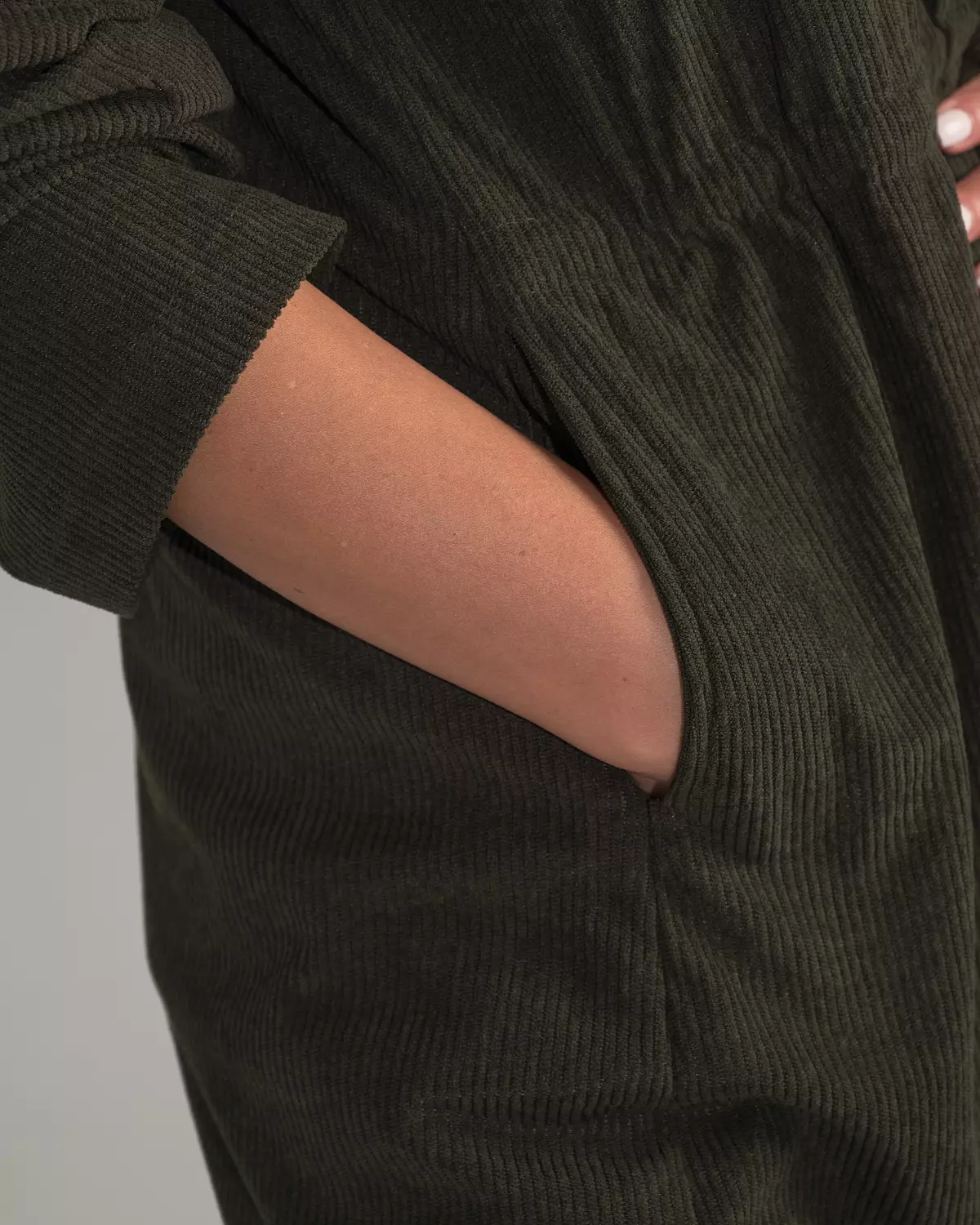 Winter Wander Coat Olive 2