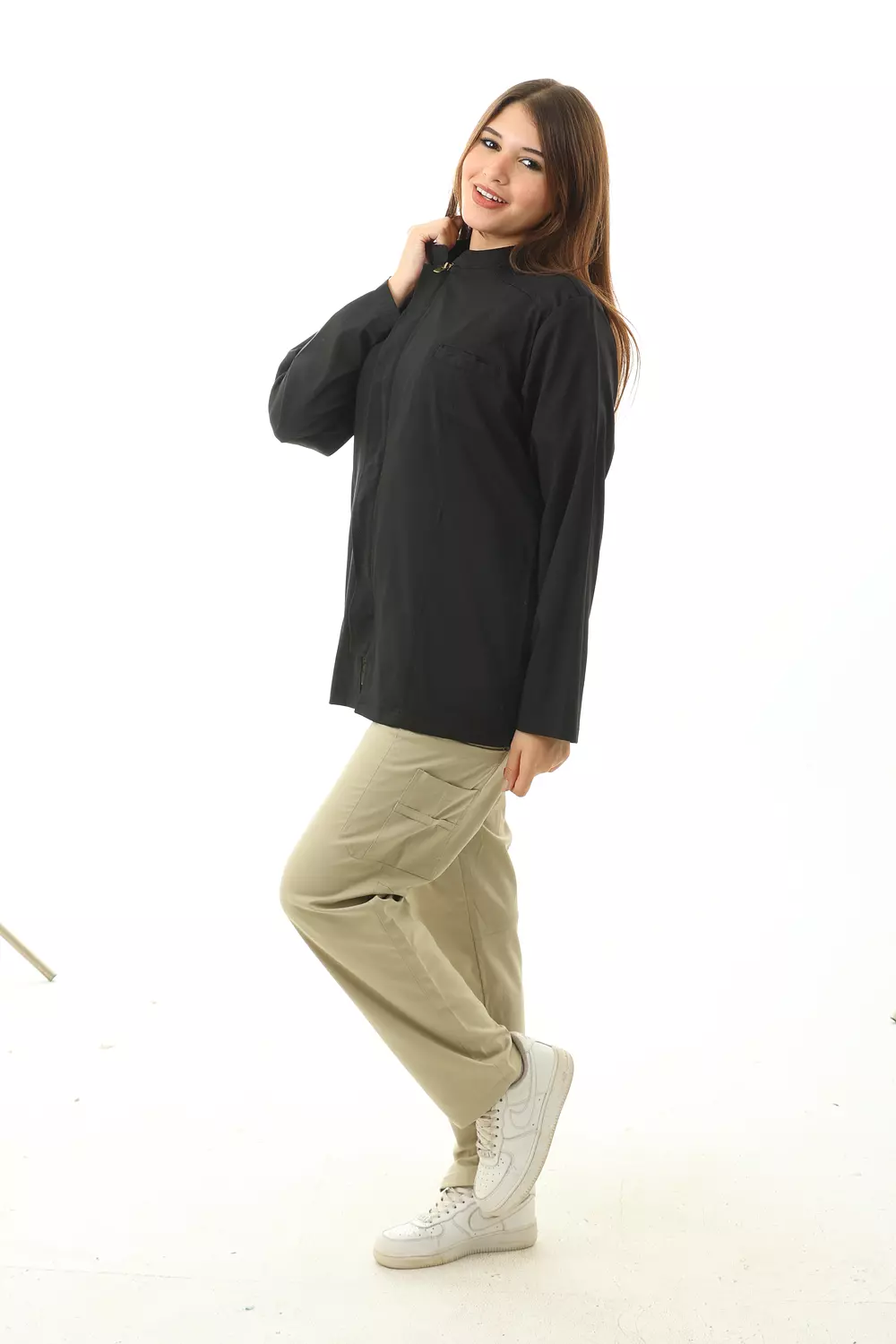 Black Imperial Lab Coat 5