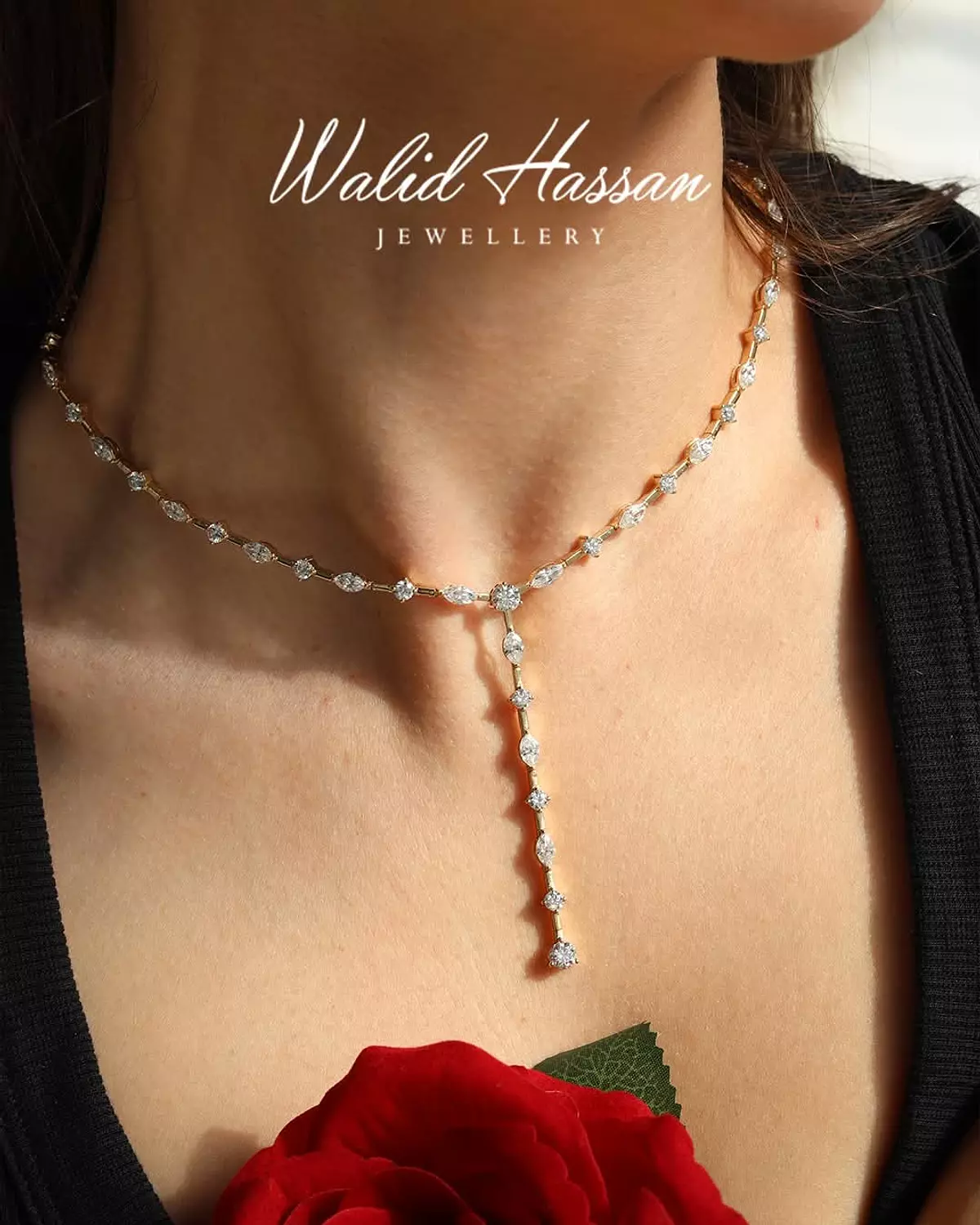 diamond necklace 1412 image