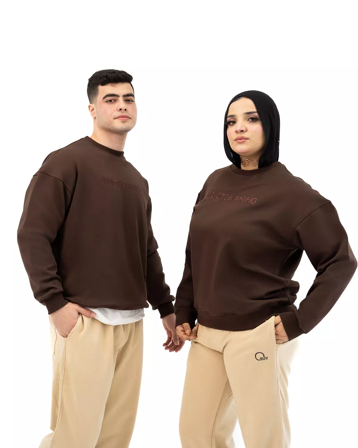 Premium Crewneck  _ Brown 2