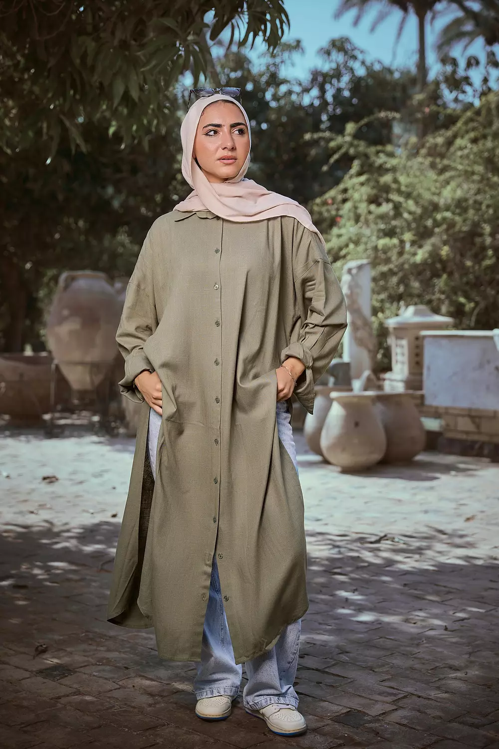 The Long Shirt Dress 17