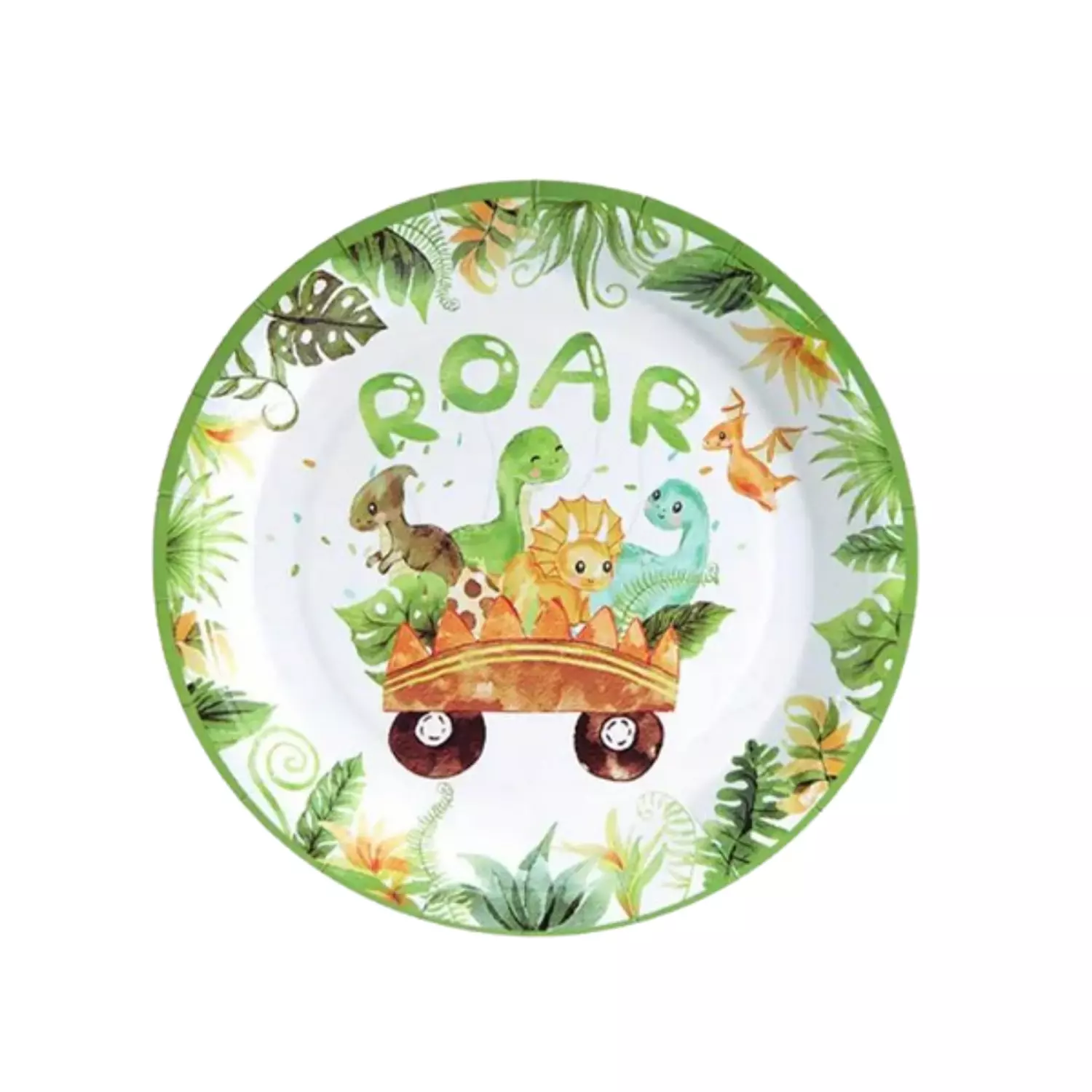 Dinosaur Roar Paper Plates image