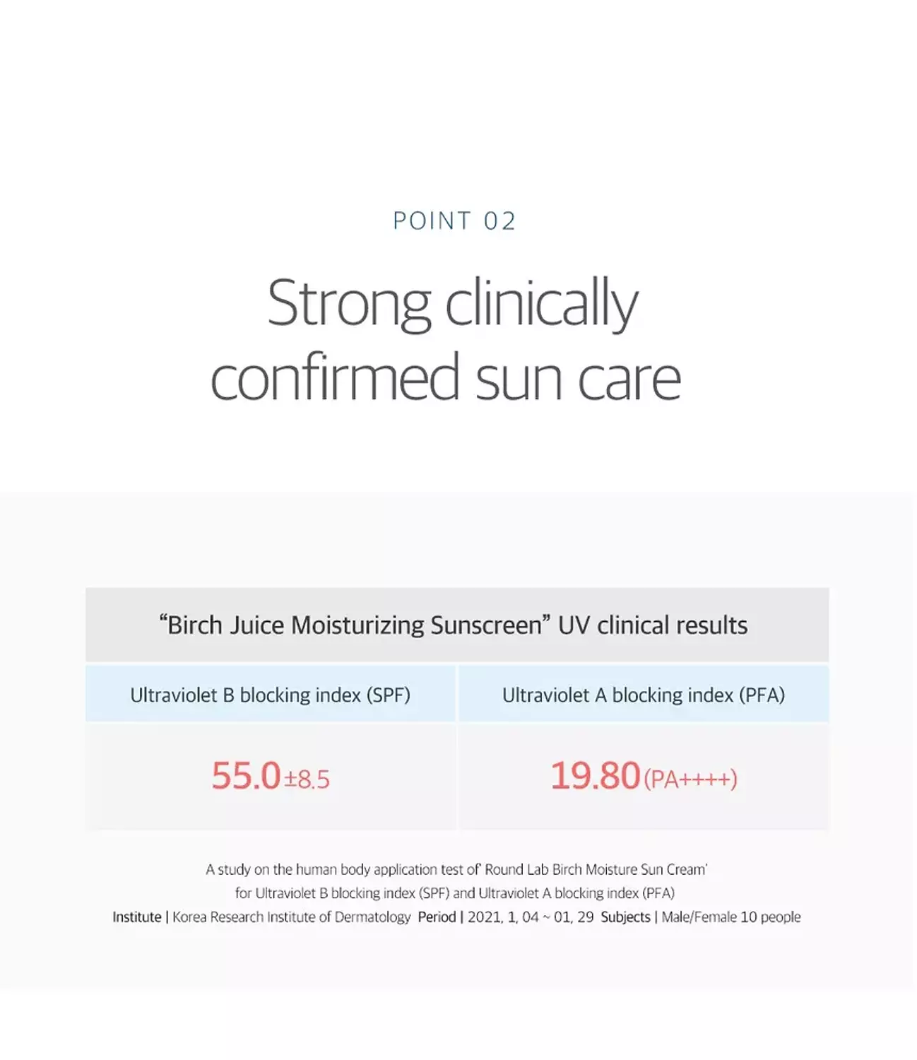 ROUND LAB - Birch Juice Moisturizing Sunscreen hover image