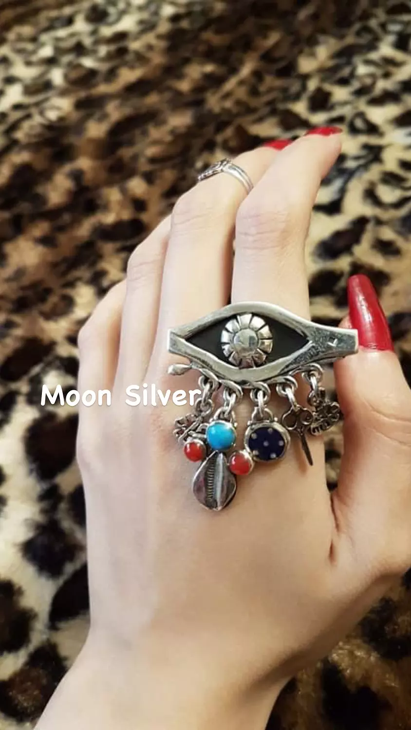 Evil eye ring