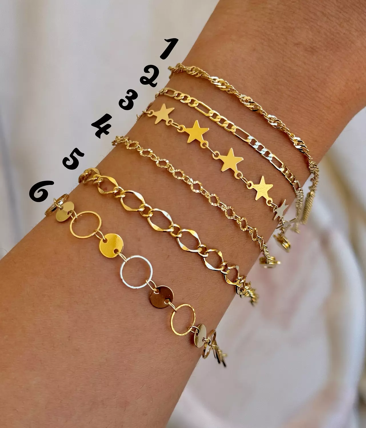 Stacking bracelets 1 image