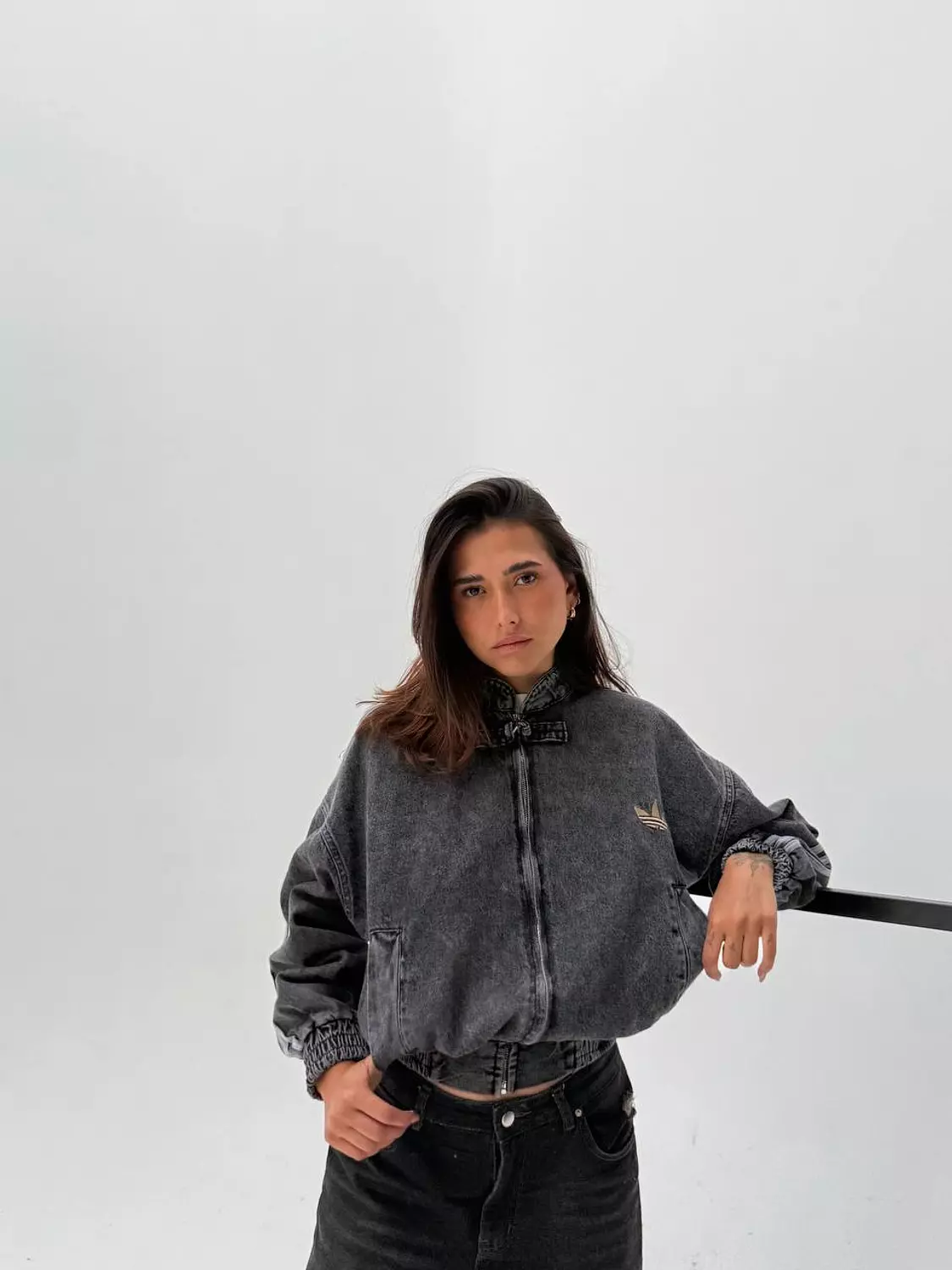 Three Lines Denim Jacket  4