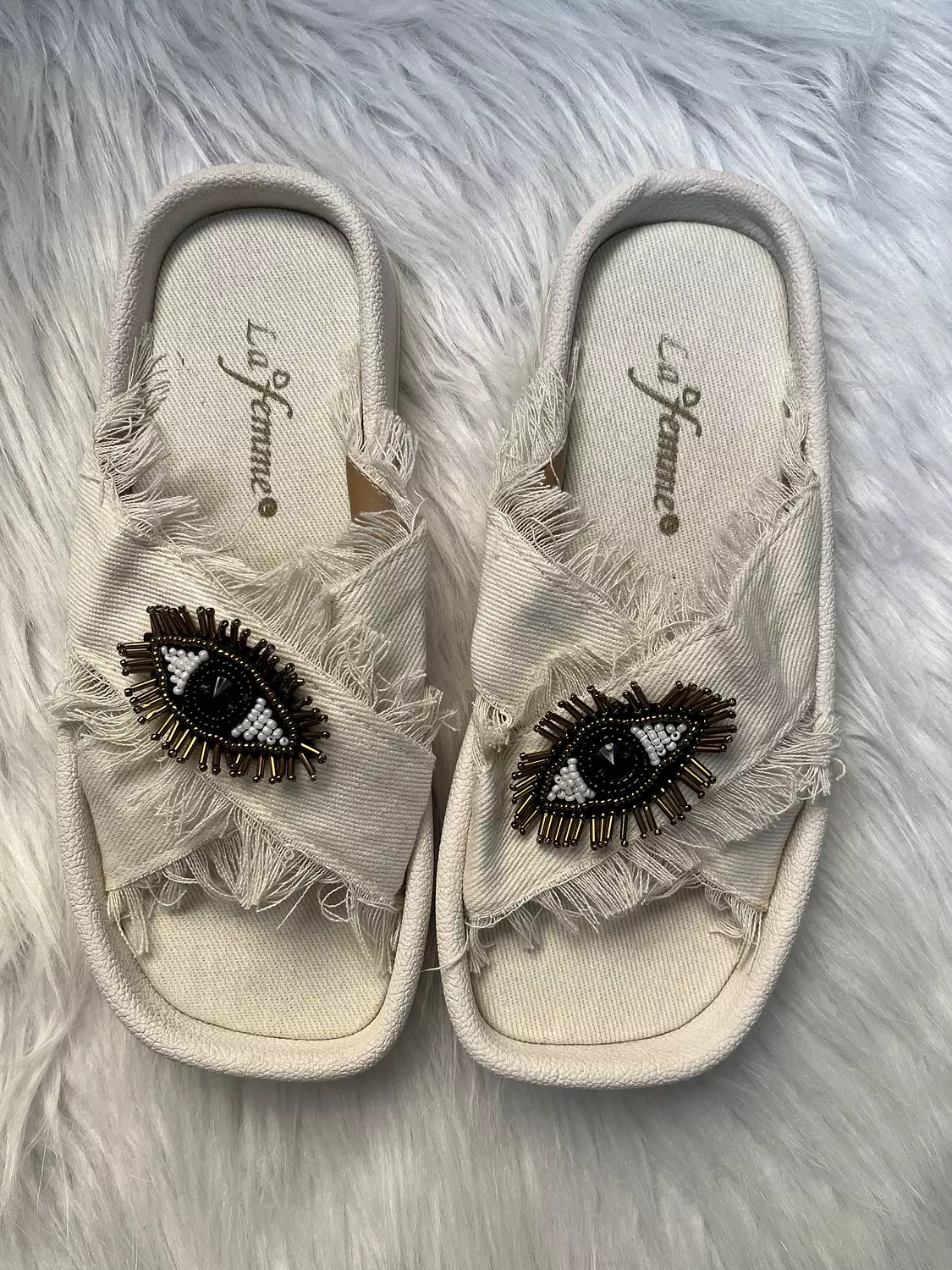 Eye off-white slipper 2