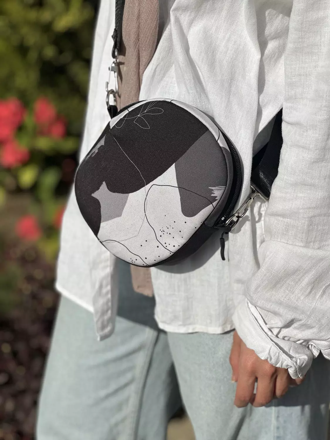 Abstract Edge Mini Cross Bag hover image