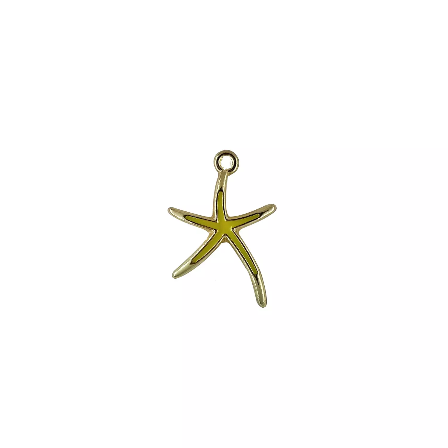 Yellow Sea Star Charm image
