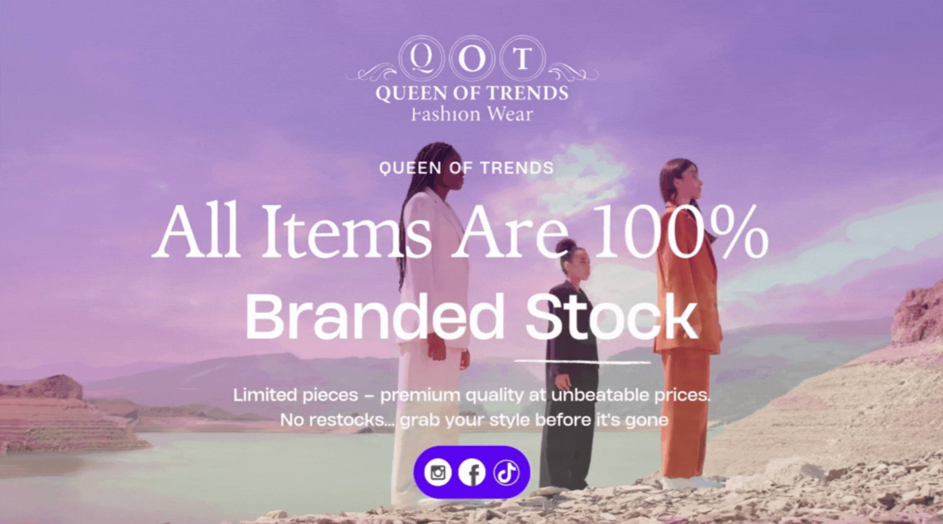 banner image for Queen of trends