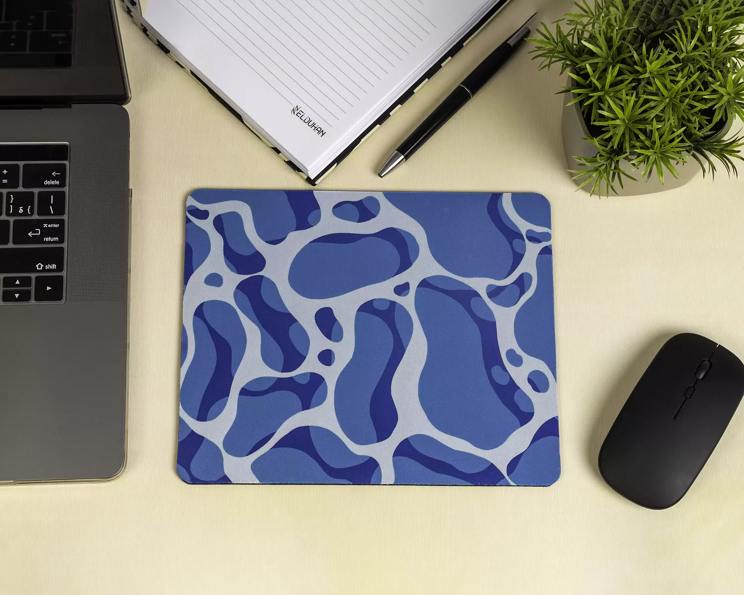 sea waves mouse pad image