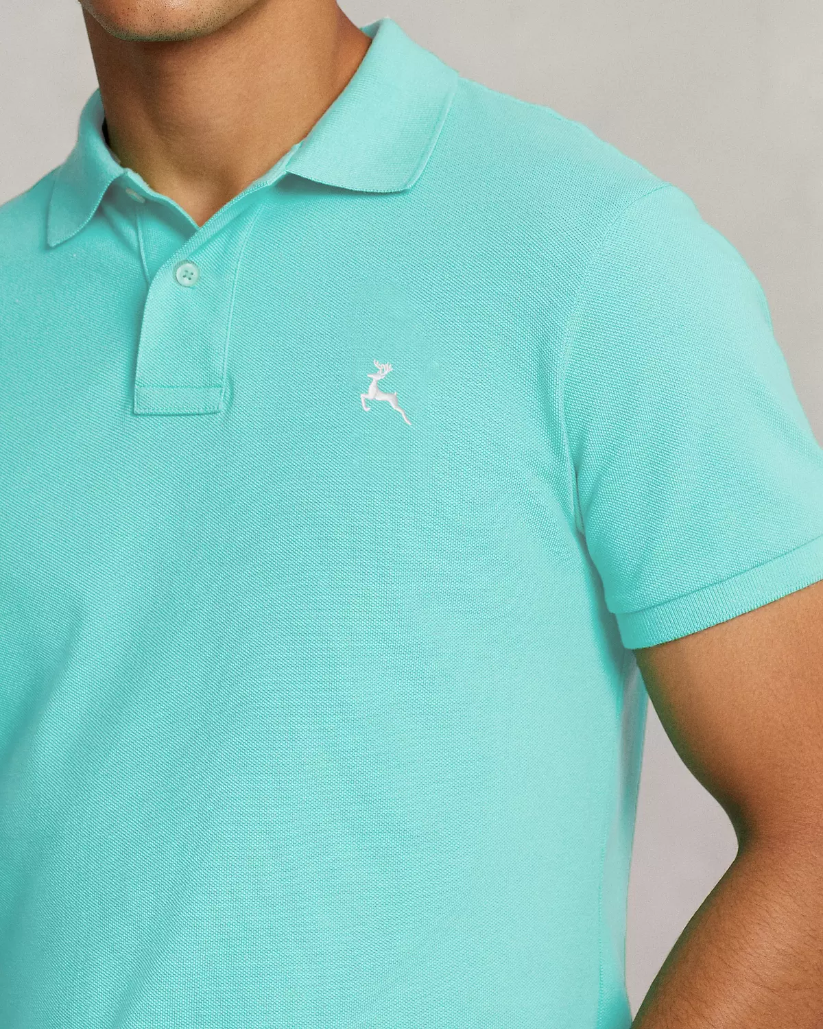 Polo T shirt - Aqua 1