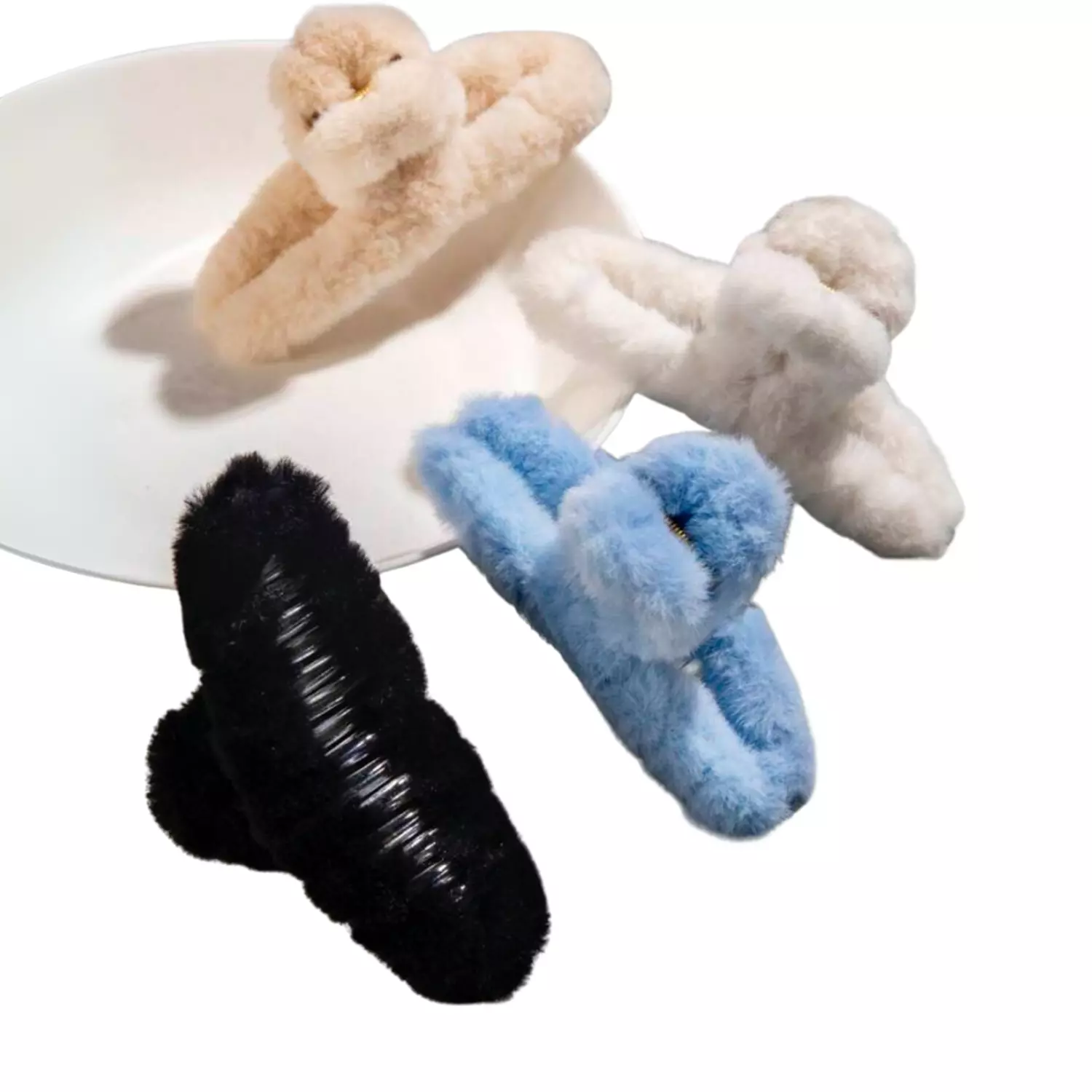 Fuzzy Furry 1 Pc Claw Clip image