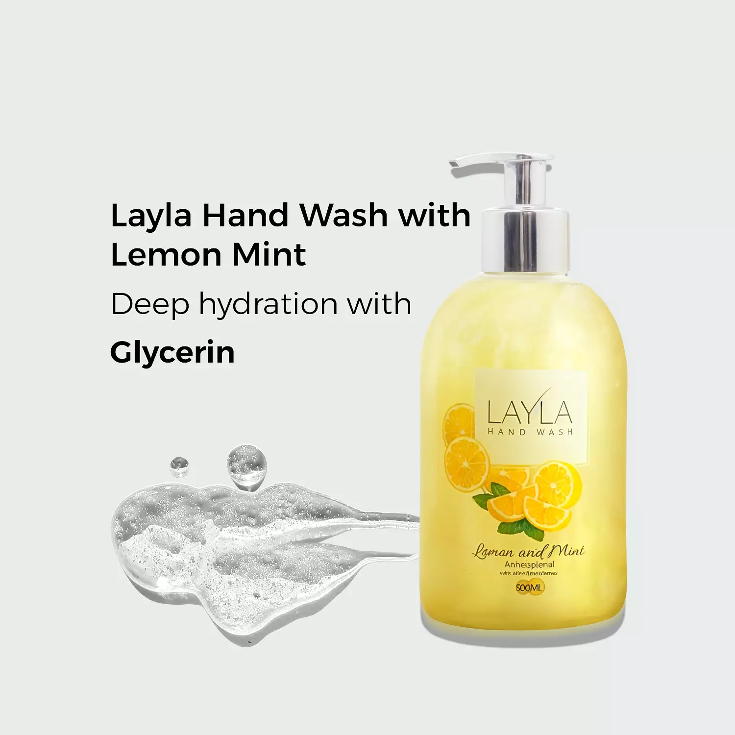 Layla Hand Wash with Lemon Mint 2